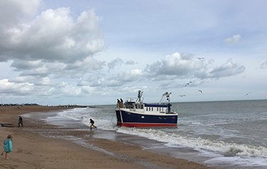 Boat On Land