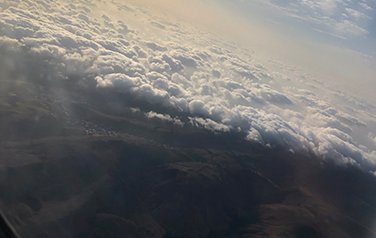 Clouds in the sky