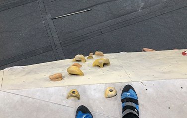 Indoor climbing