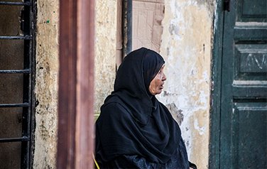 Lady Sat Facing Right