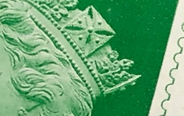 Micro green stamp