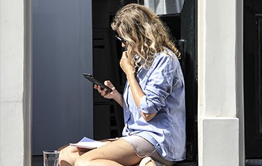 Lady Sat Reading