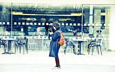 Lady Texting