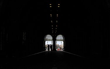 View Into Tunnel