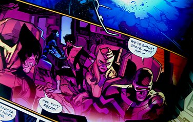 Illustrated Comic Spread